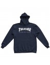 THRASHER Skate Mag - Navy - Felpa con cappuccio
