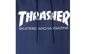 THRASHER Skate Mag - Navy - Hoodie - logo