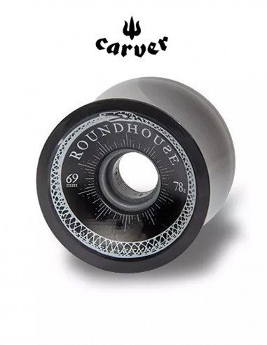 CARVER Concave 69 mm 78a - Smoke - Longboard Wheels