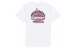 ELEMENT Good Morel - Optic White - T-shirt - back view