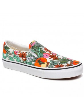 VANS Classic Slip-On - Multi Tropic - Kids Skate shoes - vue de profil