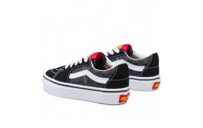 VANS Kids SK8 Low- Black/Tuna - Chaussures de skate - talons