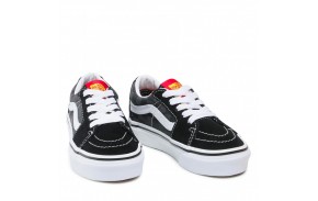 VANS Kids SK8 Low- Black/Tuna - Chaussures de skate - vue de face