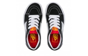 VANS Kids SK8 Low- Black/Tuna - Chaussures de skate - vue de dessus