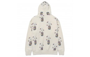 HUF Canned - Off White - Hoodie- back view