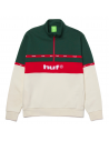 HUF Taped - Bianco sporco - Girocollo 1-4 ZIP