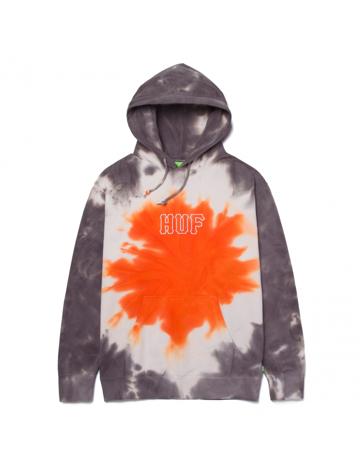 HUF High Dye - Orange - Hoodie - front view