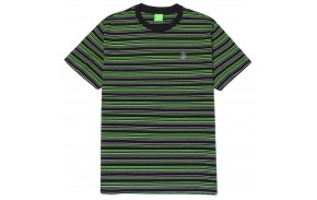 HUF Crown Stripe - Black - T-shirt - front