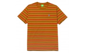 HUF Crown Stripe - Orange - T-shirt - front view