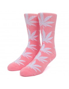 HUF Essentials Plantlife - Coral Pink - Chaussettes