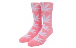 HUF Essentials Plantlife - Coral Pink - Chaussettes