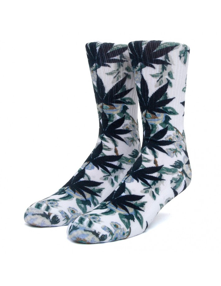 HUF Digital Plantlife - Blanc - Chaussettes