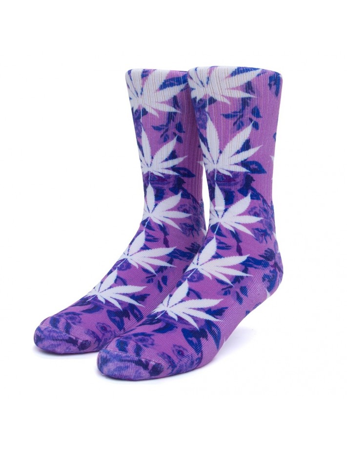 HUF Essentials Plantlife - Purple - Chaussettes