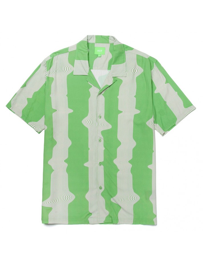 HUF Avalon Resort - Avocado - Shirt - front