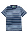 HUF Crown Stripe - Indigo - T-shirt