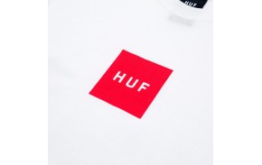HUF Essential Box Logo - Blanc - T-shirt - zoom