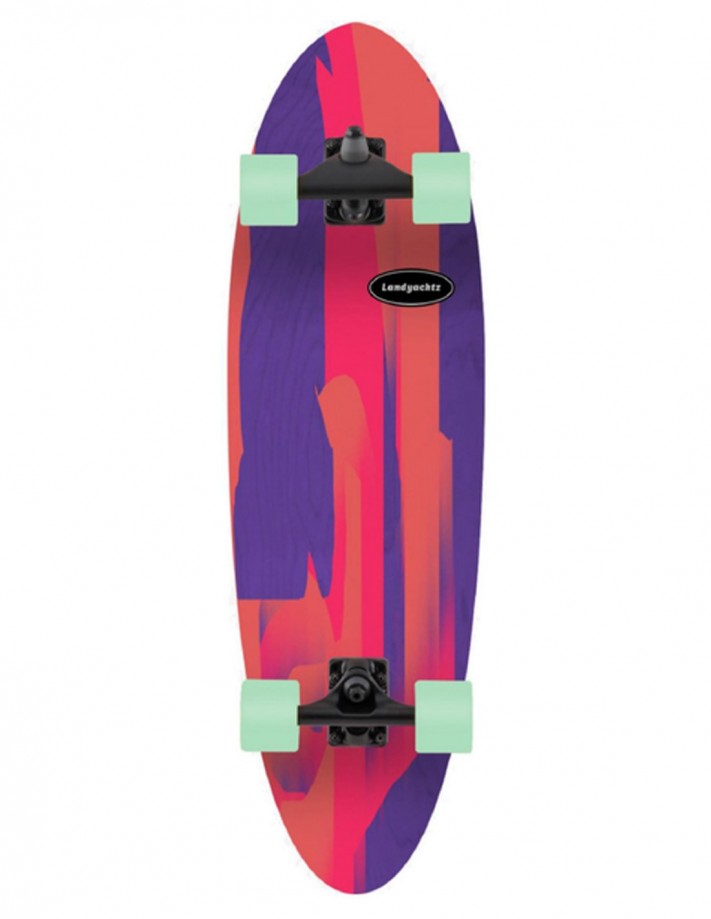 LANDYACHTZ Groveler 32.5" Purple - Cruiser complet