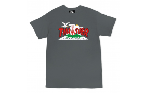 THRASHER The City - Charcoal - T-shirt- front