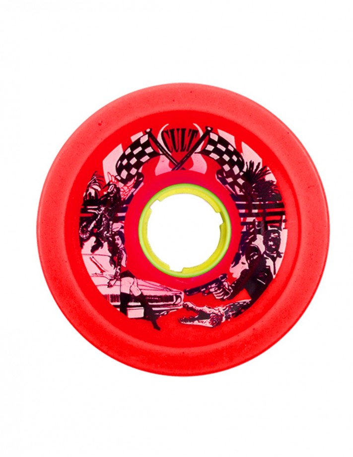 CULT Wheels Daredevil Tails 72 mm 79a - Longboard wheels