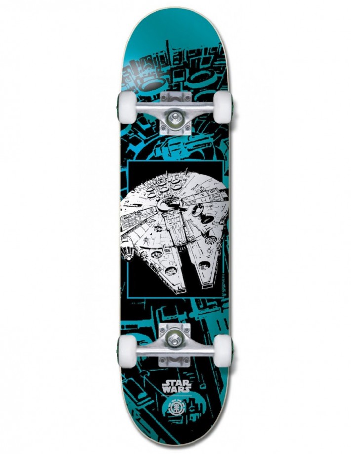 Skateboard ELEMENT Collab Star Wars - Faucon Millenium 7.75