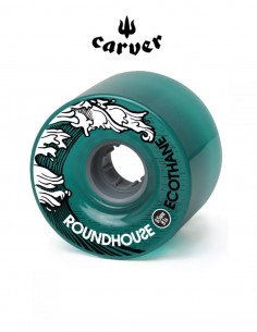 CARVER Roundhouse Mag 65 mm 81a - Aqua - Longboard wheels