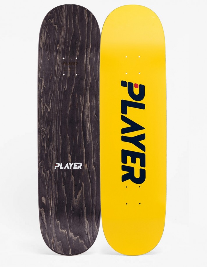 PLAYER Player Yellow 8.38" - Plateau de Skateboard PLAYER Player Yellow 8.38" - Plateau de Skateboard