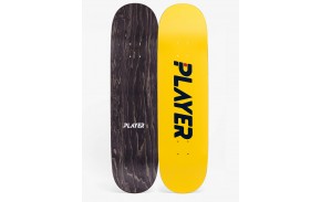 PLAYER Player Yellow 8.38" - Skateboard Deck