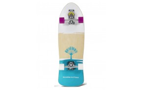 SMOOTHSTAR Johanne Defay 32.5" Teal & White - Complete Surfskate