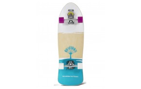 SMOOTHSTAR Johanne Defay 32.5" Teal & White - Complete Surfskate