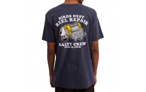 SALTY CREW Birdnest Premium - Harbor Blue - T-shirt - vue de dos