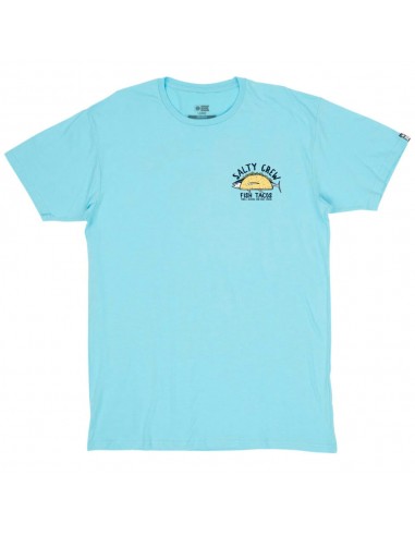 SALTY CREW Baja Fresh Premium - Pacific Blue - T-shirt - face