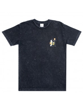 RIPNDIP Nerm Jam - Black Mineral Wash - T-shirt - front