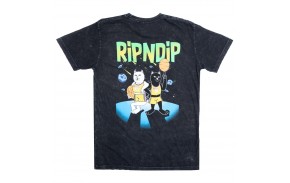 RIPNDIP Nerm Jam - Black Mineral Wash - T-shirt - back