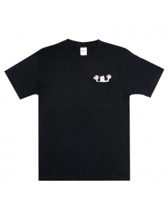 RIPNDIP Lets Get This Bread Pocket Tee - Black - T-shirt - front view