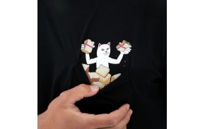 RIPNDIP Lets Get This Bread Pocket Tee - Black - T-shirt -pocket