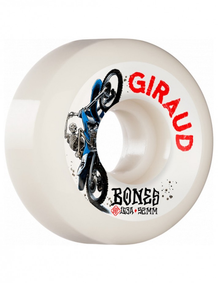 Roues de skate BONES STF V1 Pro Giraud 52mm