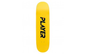 Deck for skateboard PLAYER Yellow 8.38