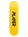 PLAYER Player Yellow 8.38" - Deck von Skateboard