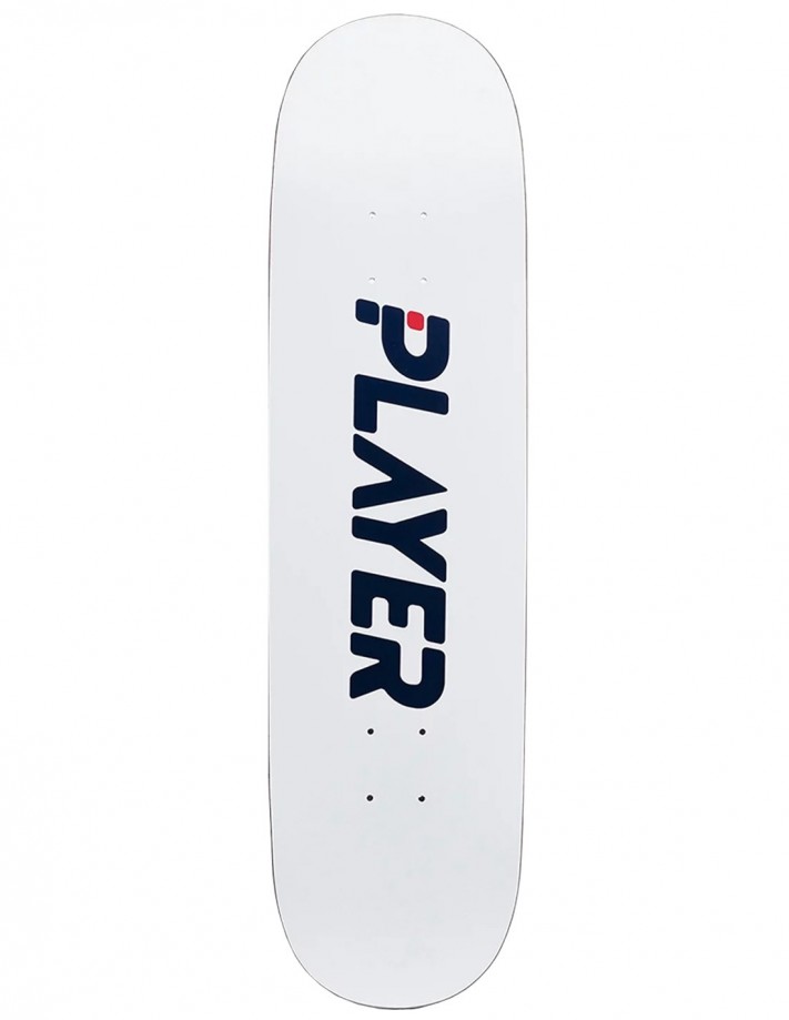 Deck for skateboard PLAYER White 8.25