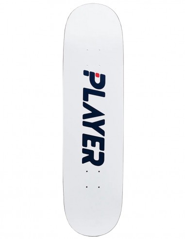Deck for skateboard PLAYER White 8.25