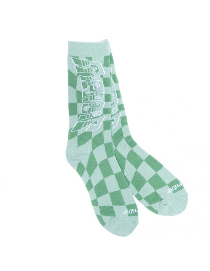 RIP N DIP Checked - Pine - Socks