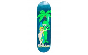 RIPNDIP Beach Boys 8.25" Aqua - Plateau de Skateboard - vue du dessus