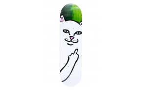 RIPNDIP Lord Nermal 8" Olive/Pine - Plateau de Skateboard - vue de dessus