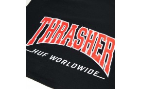 HUF x Thrasher High Point - Black - T-shirt - zoom logo