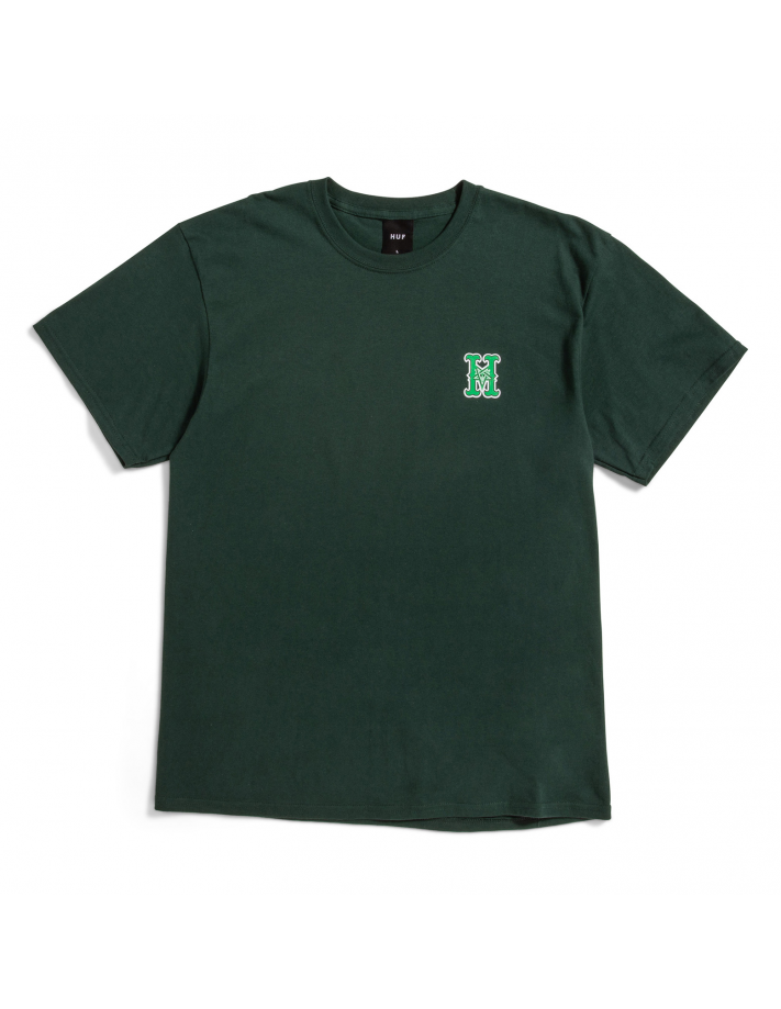 HUF x Thrasher High Point - Green - T-shirt -front