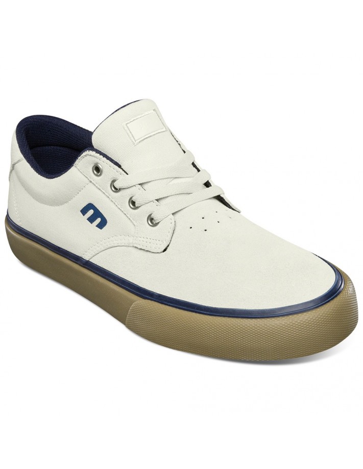 ETNIES Singleton Vulc XLT - White Navy Gum - Chaussures de skateboard - vue de face