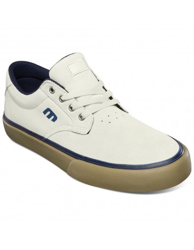 ETNIES Singleton Vulc XLT - White Navy Gum - Skate Shoes - front view
