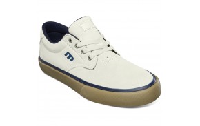 ETNIES Singleton Vulc XLT - White Navy Gum - Skate Shoes - front view