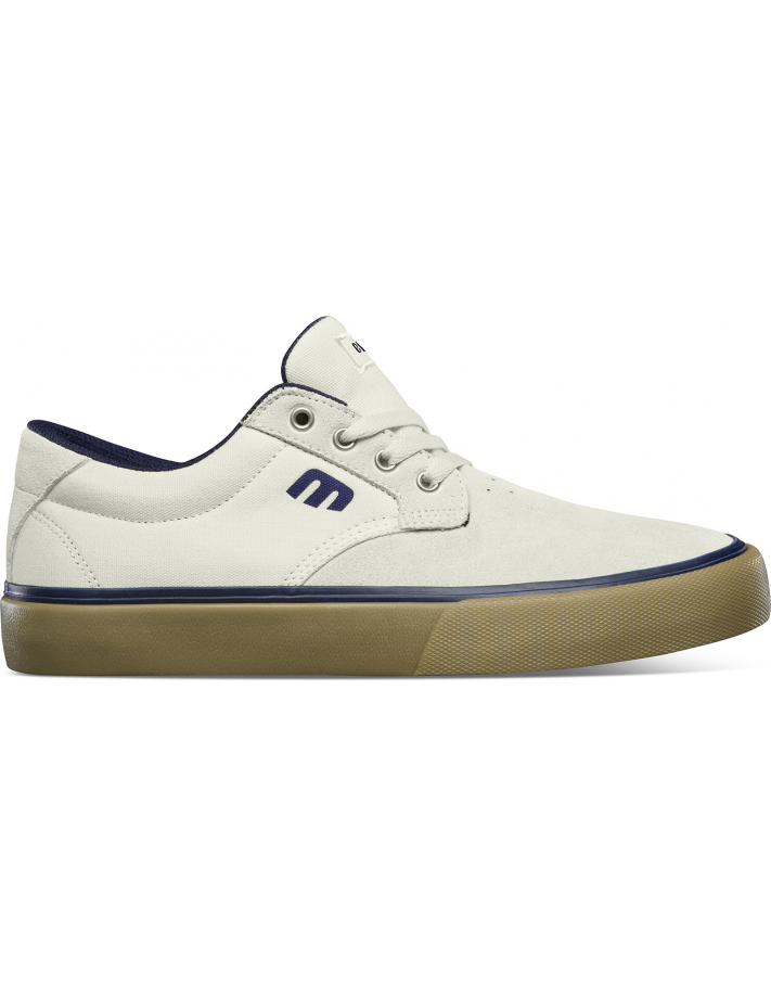 ETNIES Singleton Vulc XLT - White Navy Gum - Chaussures de skateboard ETNIES Singleton Vulc XLT - White Navy Gum - Chaussures de skateboard