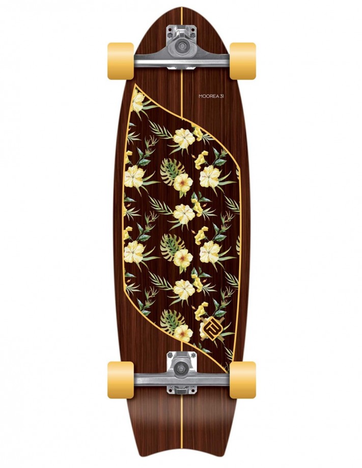 FLYING WHEELS Moorea  31" Plumeria - Surfskate